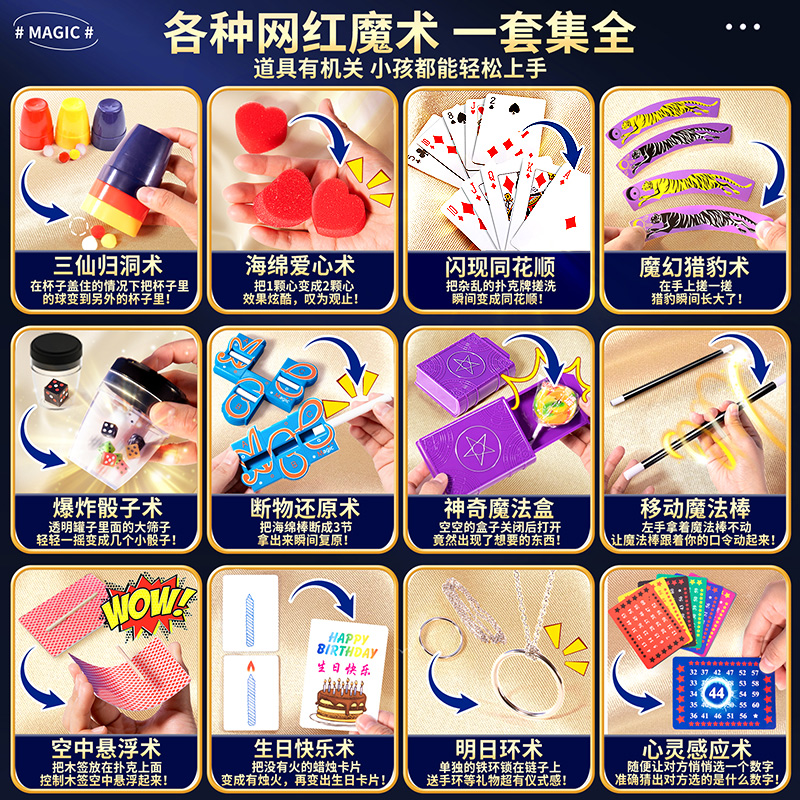 舞台演出魔术道具实物图
