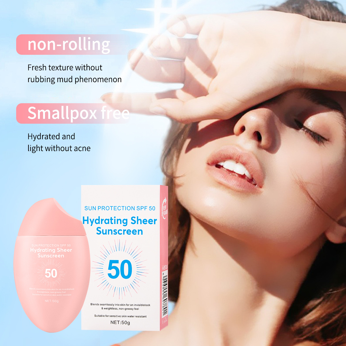 【 Cross-border Exclusive 】FORMBO Protective Cream - Outdoor UV Protection, Refreshing Quick-Forming Film, Moisturizing Protective Cream Wholesale Application Scenario