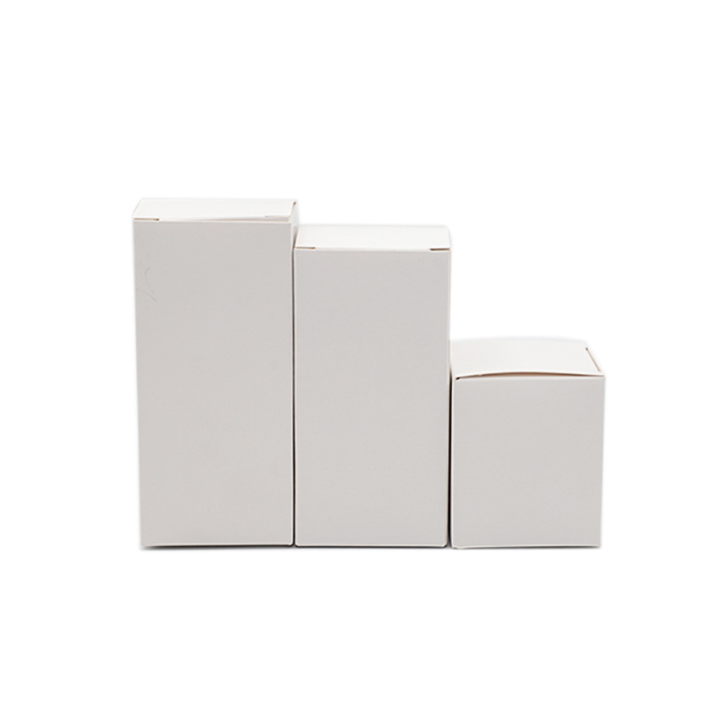 Factory direct sales, wholesale of small white boxes, thickened folding packaging boxes, white card paper boxes, and both large and small color boxes are available Application Scenario