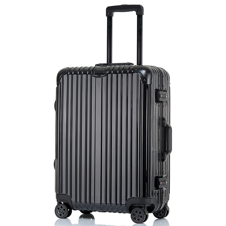 New aluminum frame handle suitcase, ultra-light 20-inch carry-on suitcase, 24/26/29-inch large-capacity travel suitcase, overseas luggage Specification image
