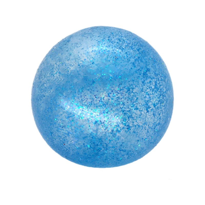 New malt syrup small size pressure relief ball TPR pressure relief gold powder sequined soft rubber Kneading Fun toy, 4cm size Item Picture