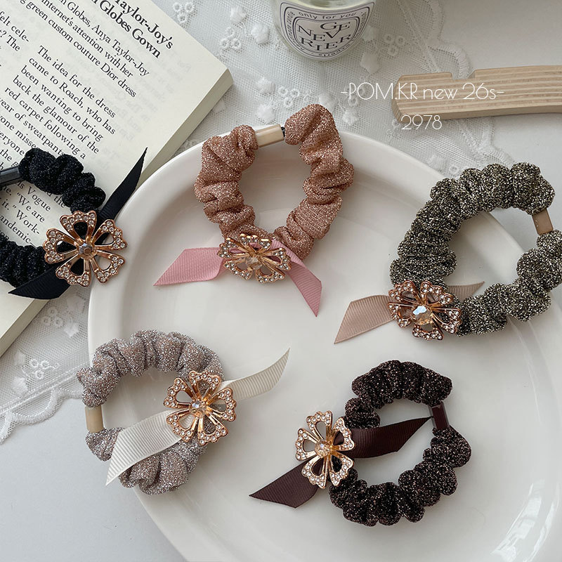 发圈/大肠发圈/饰品/韩国头绳/发圈猪大肠细节图