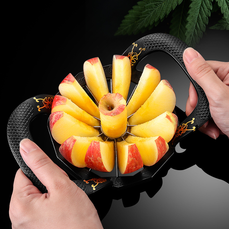 Island Qi Apple Slicer Zinc alloy kitchen tool Fruit Slicer, creative portable splitting, dicing and pitting device details Picture