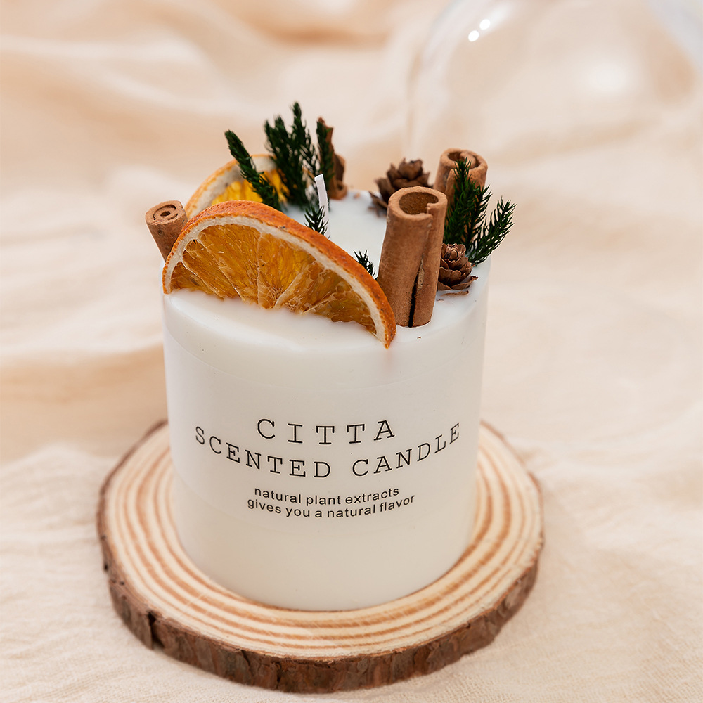 Customized forest-themed scented candles wholesale household soy wax Christmas and birthday gifts gift box sets, handcrafted details Picture