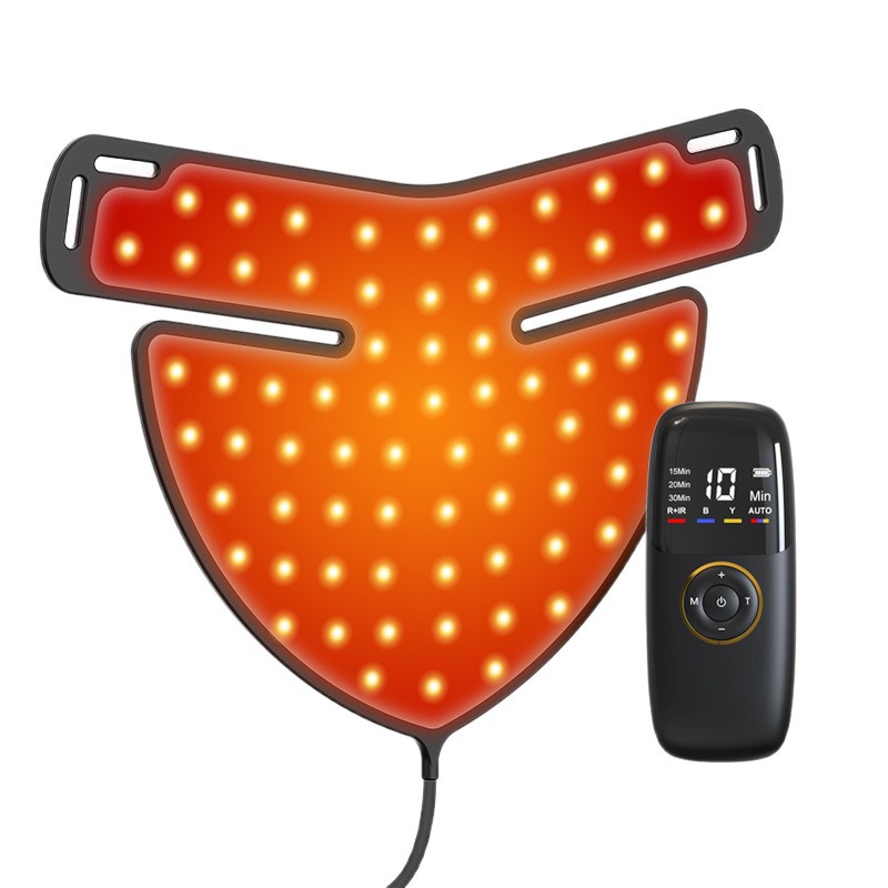 shanilak 680 beam beauty Instrument Silicone mask Neck and Chest Photon skin rejuvenation Device spectrometer Neck Beauty device Item Picture