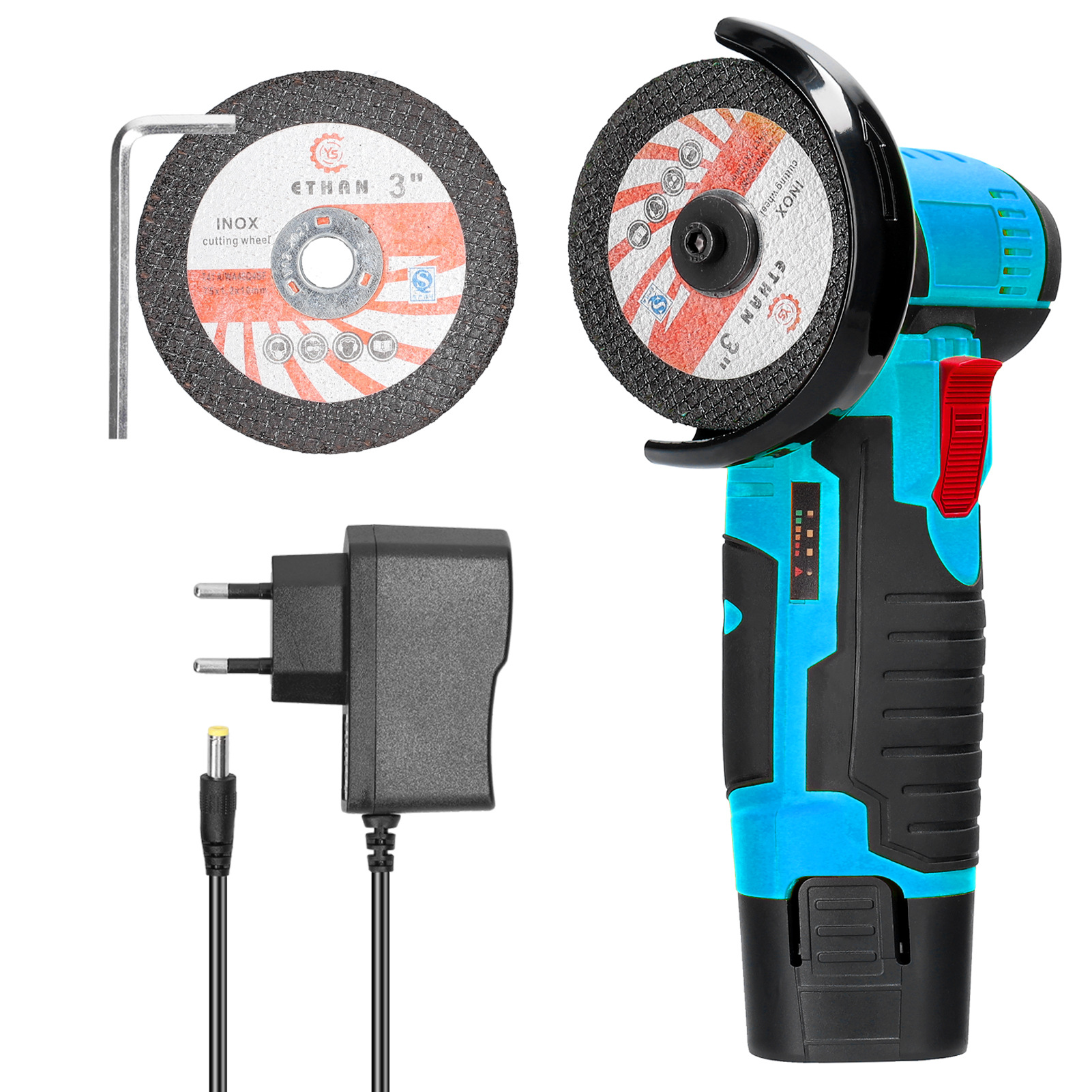 E22817 small Angle grinder 12V details Picture