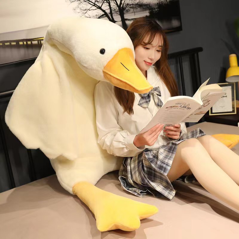 Wholesale of plush toys, popular white goose throw pillows, plush toys, dolls, gifts and cute pets Application Scenario