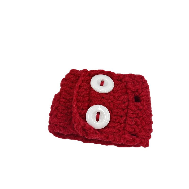 Shirley Rose Highland kt woolen top pendant crocheted sweater DIY Handmade cute kt cat knitted garment Item Picture