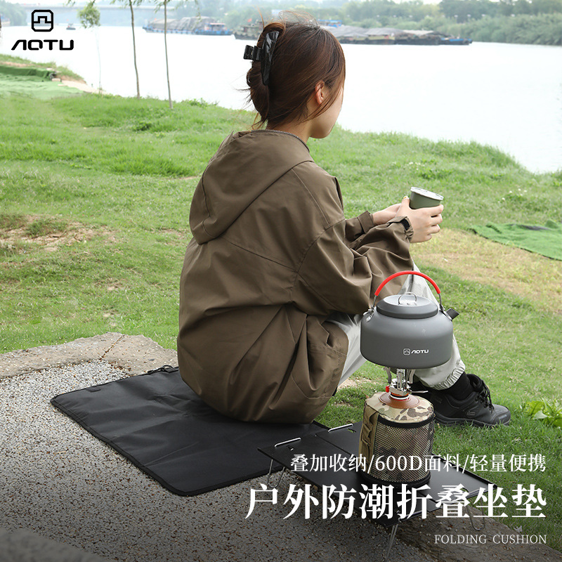 户外折叠坐垫便携防水加厚防潮地垫登山子草地露营徒步隔凉野餐垫产品图