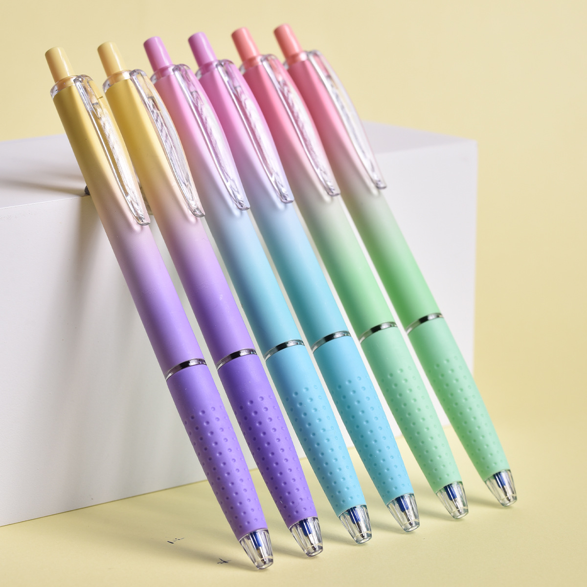 Wholesale of smooth gel pens, oil pens with 7762MINI tips, 36 pieces per box details Picture