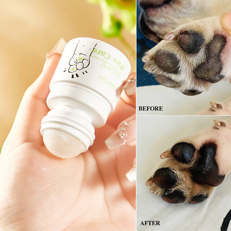 跨境专供 Nice kiki宠物润足滚珠液猫狗脚掌护理防干裂滋润护爪液产品图