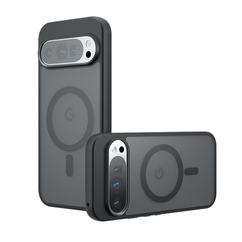 Suitable for Google 10ProXL magnetic phone case, anti-drop airbag, business matte, Google Pixel9 protection Item Picture