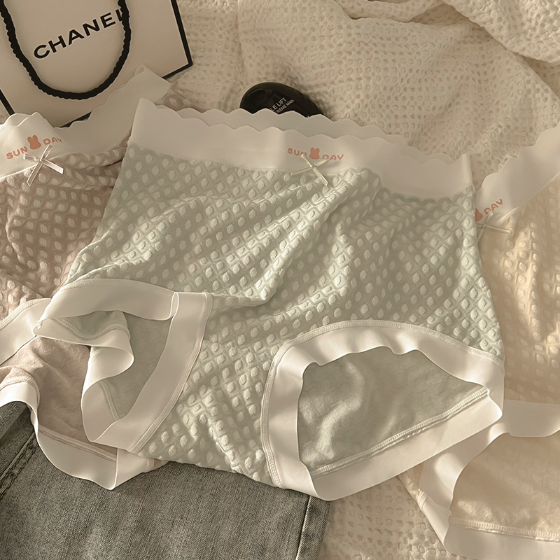 女士三角裤实物图