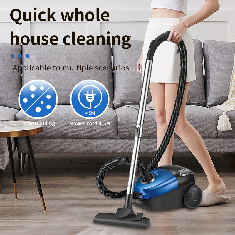 Cross-border European and American standard dust and mite removal vacuum cleaner, vacuum household dust collector, high-power dry wired vacuum cleaner details Picture