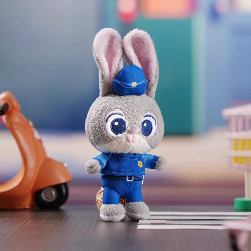 迪士尼正版potdemiel蜂蜜罐朱迪尼克闪电豹警官Q萌挂件毛绒礼物包详情图3