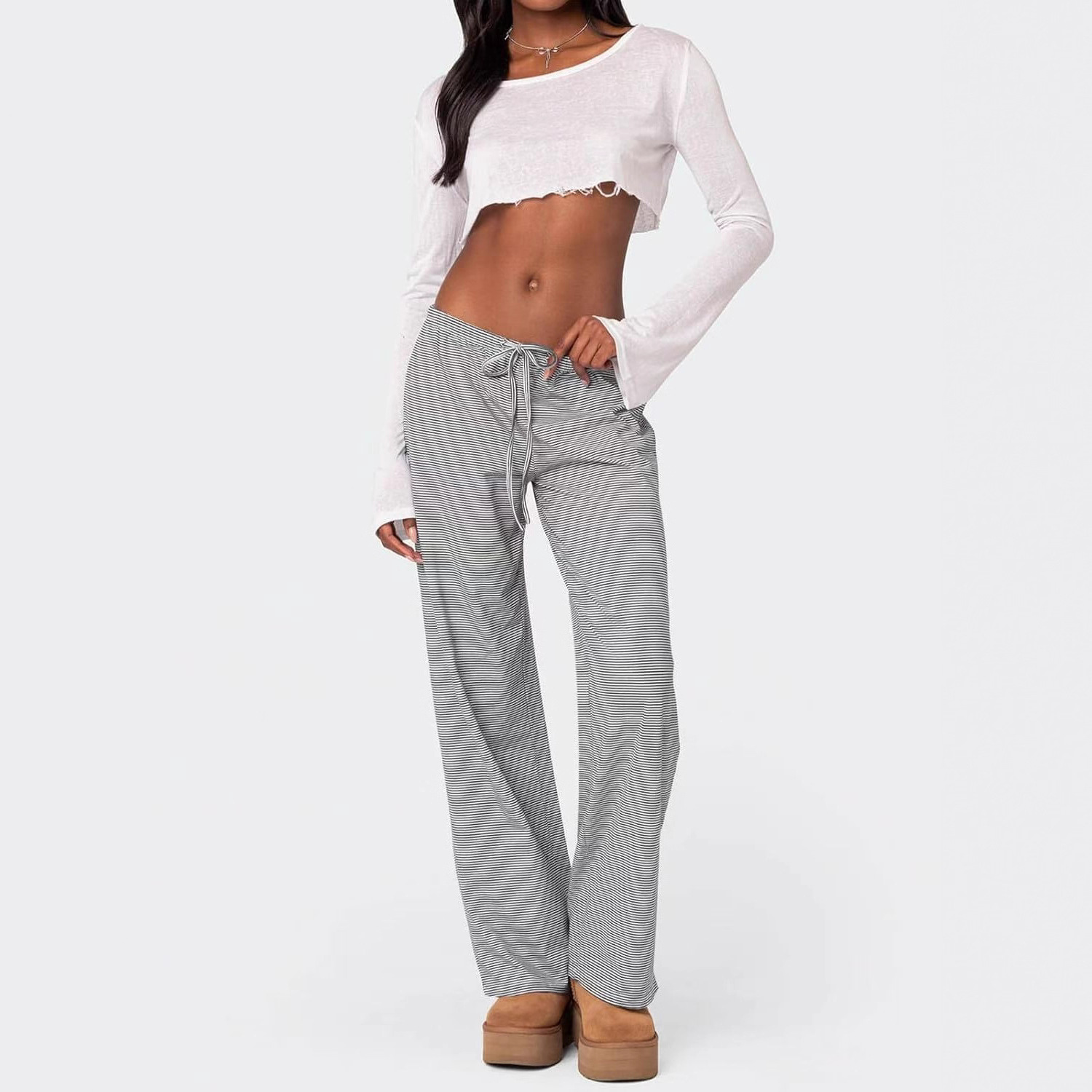 吊带/2026世界杯/背心/吊带女修身性感/极简美背产品图