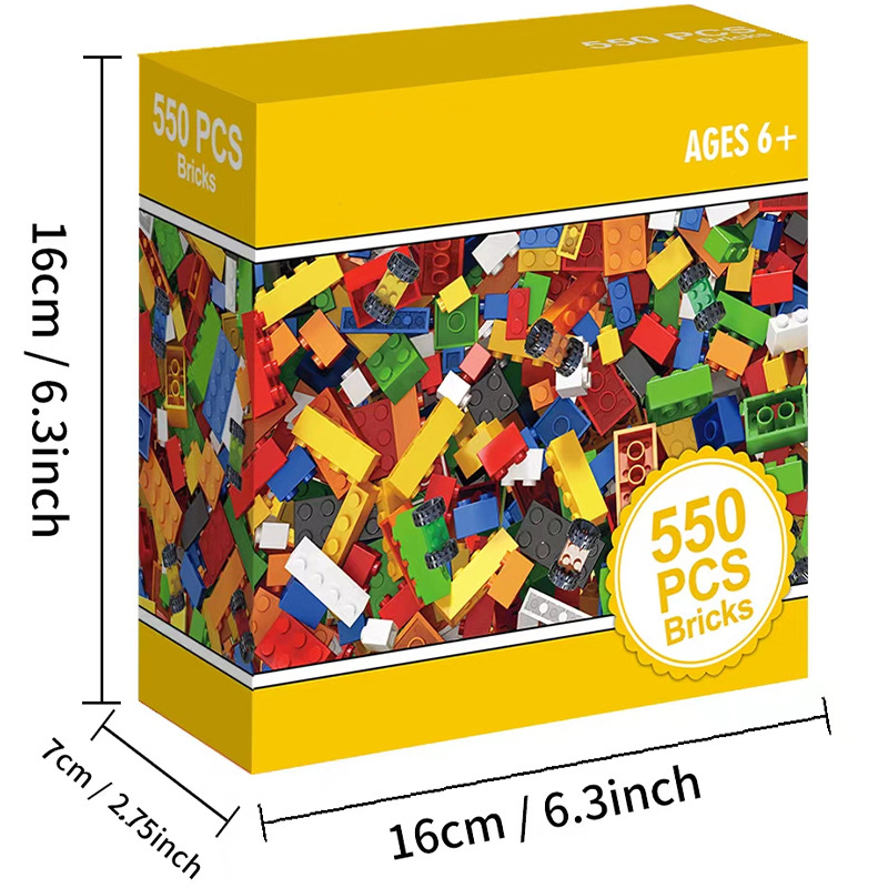 tumu Australian versatile building blocks children's educational assembly loose toys compatible with Lego small pieces details Picture