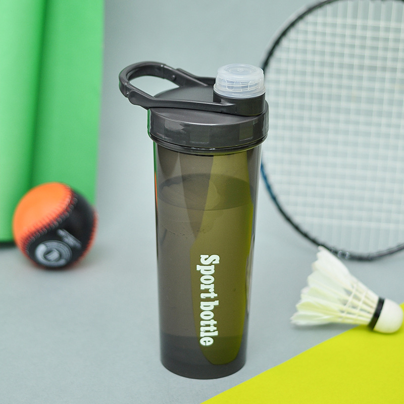 Plastic space shaker cup, portable outdoor travel cup, water bottle, juicer with tea strainer, fitness and sports water cup Specification image