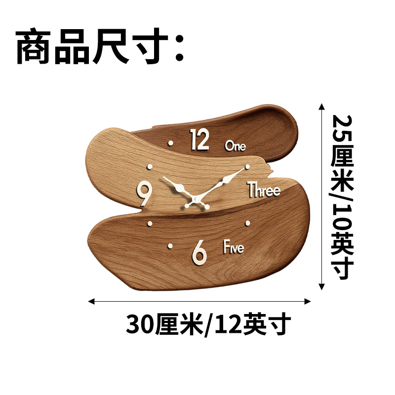 hot Chinese-style wall clock for living room, 2025 new style, high-end feel for dining room, long retro clock, silent pickaxe stand, wall hanging Application Scenario