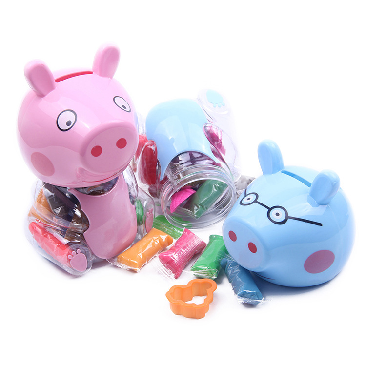 The original manufacturer of plasticine, little pig colored clay, DIY children's toys, clay, early education, creative clay, early education and intelligence Application Scenario