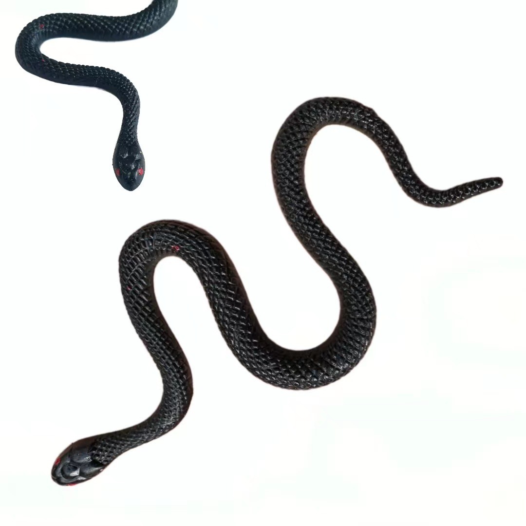 节日派对整蛊吓人高仿真蛇眼镜蛇圆头蛇水蛇软胶假蛇模型玩具细节图