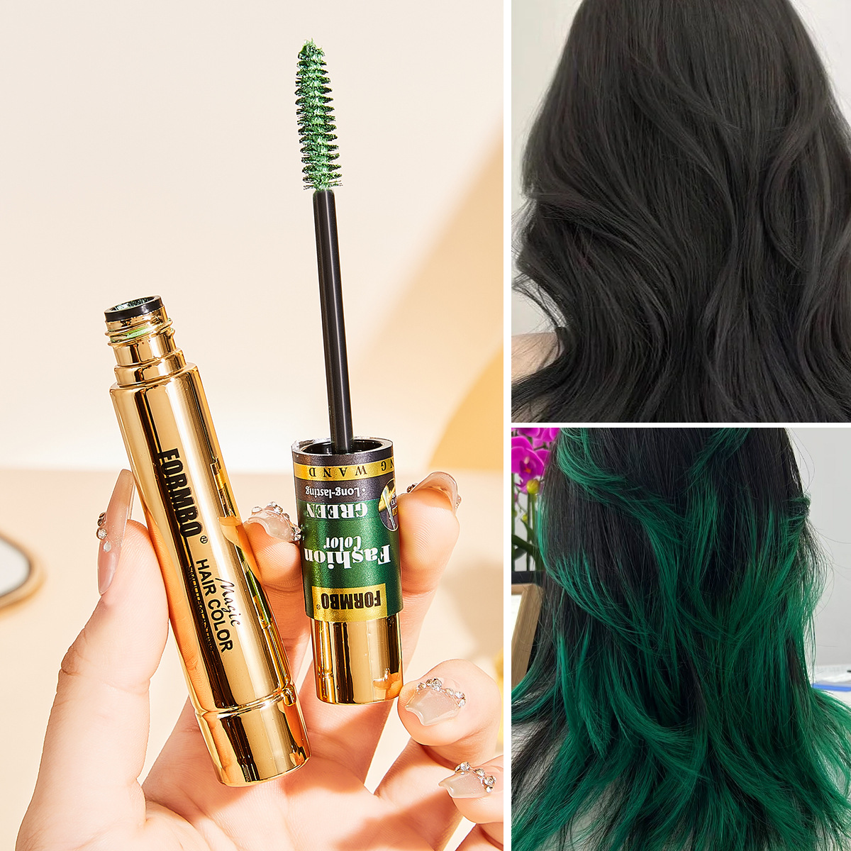Cross-border exclusive FORMBO hair care sticks for temporary hair care without damaging hair, easy to dye eyebrows and eyelashes, wholesale of hair care sticks details Picture