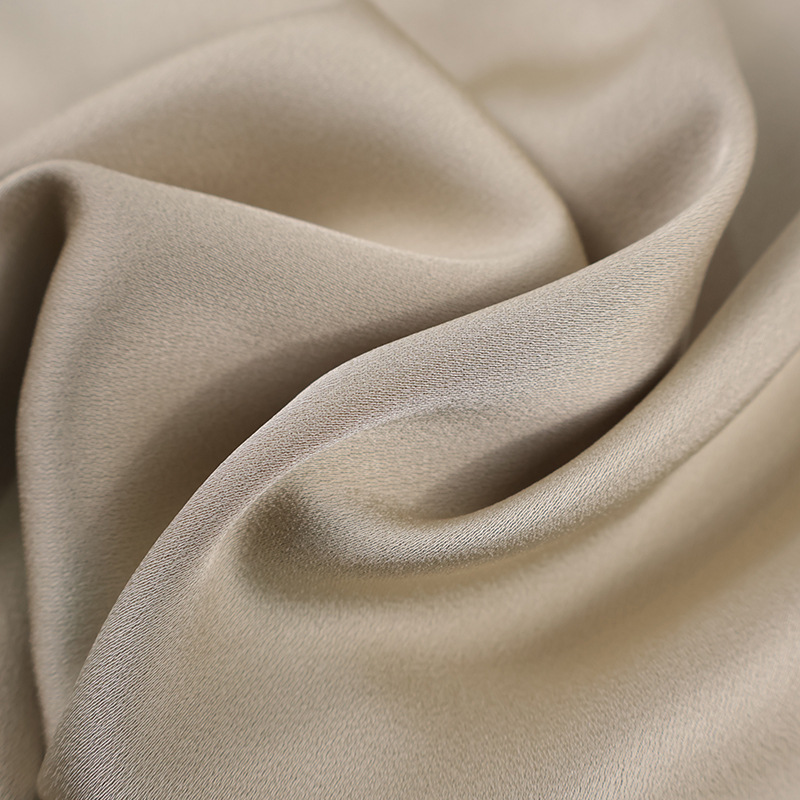 现货100%聚酯纤维乱麻风格醋酸麻布料阔腿裤半身裙汉服马面布料