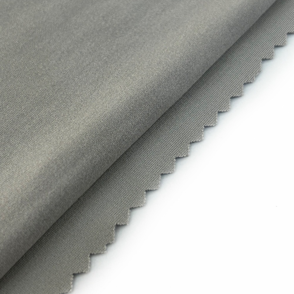 厂家批发双面180g牛奶丝单磨打底衫运动休闲瑜伽服装面料