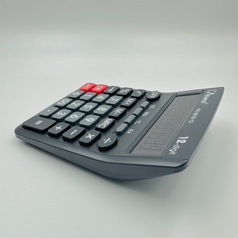 Direct sales and wholesale of 12-digit desktop business, financial and accounting calculators with large screen keys from the manufacturer Application Scenario