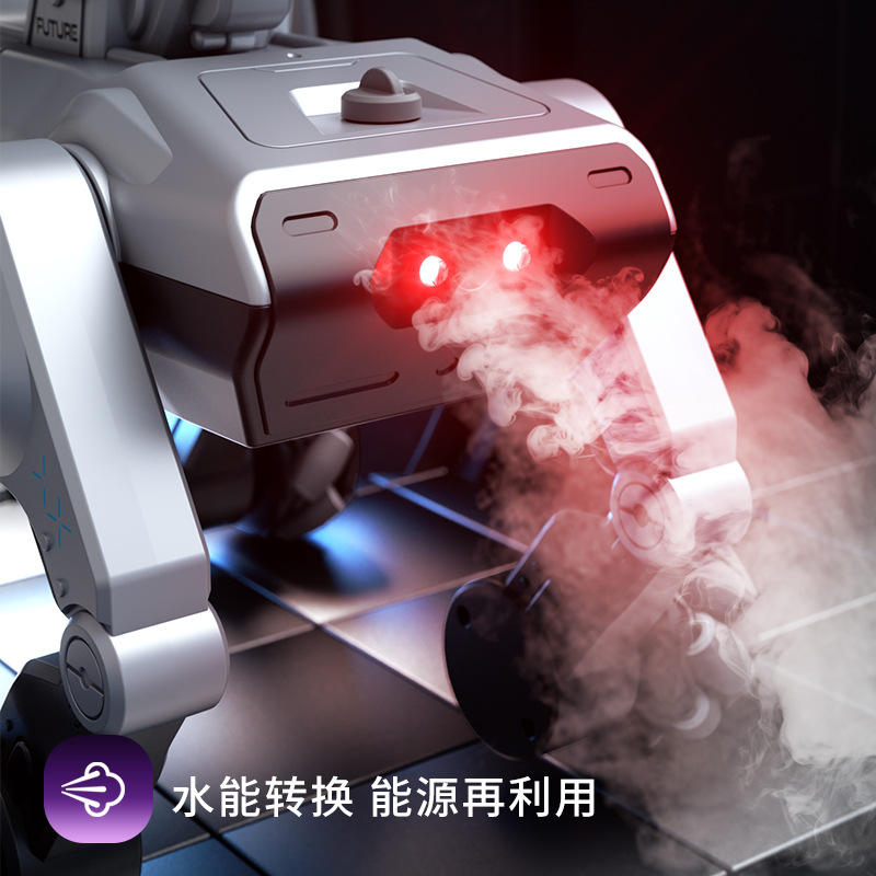 YDJ's new eight-wheel, eight-drive AI intelligent remote control programming stunt robot dog is a children's early education and educational interactive toy Specification image