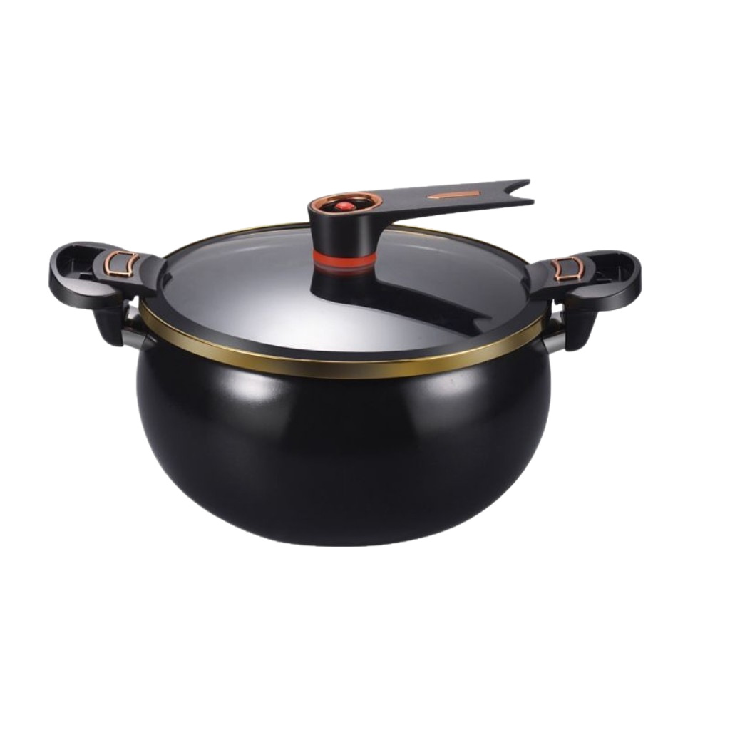 Esmalte ceramita micro presión olla one pot speed lock fresco guisado todos espeso color 7L hogar multifuncional olla Item Picture