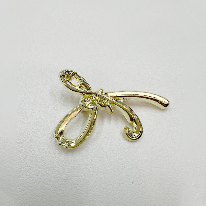 欧美时尚蝴蝶结合金胸针ins风设计感毛衣外套西装配饰别针胸花潮产品图