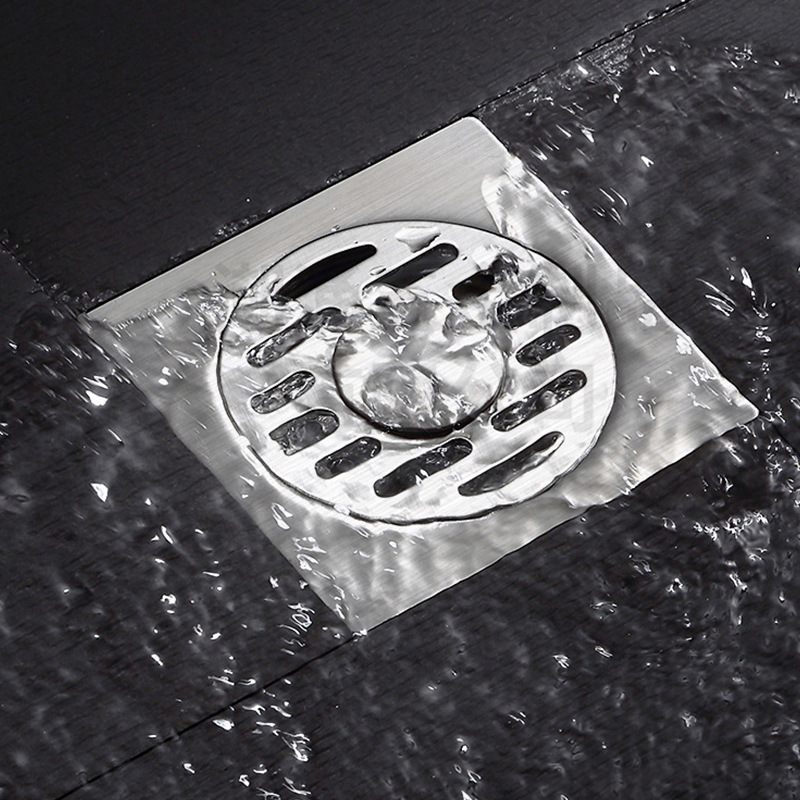 Wholesale of thickened 304 stainless steel floor drain for anti-odor in bathrooms, bathrooms, balconies and washing machines details Picture