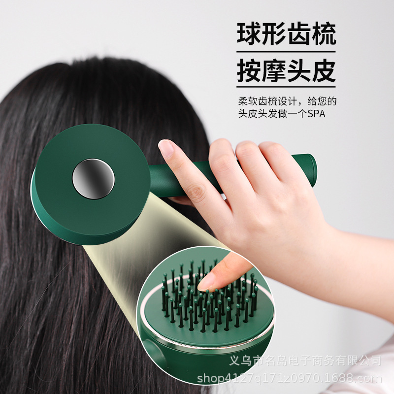 Compression airbag comb for women, air cushion comb, special scalp massage comb for women, straightening hair comb, hair combing magic tool, fluffy details Picture