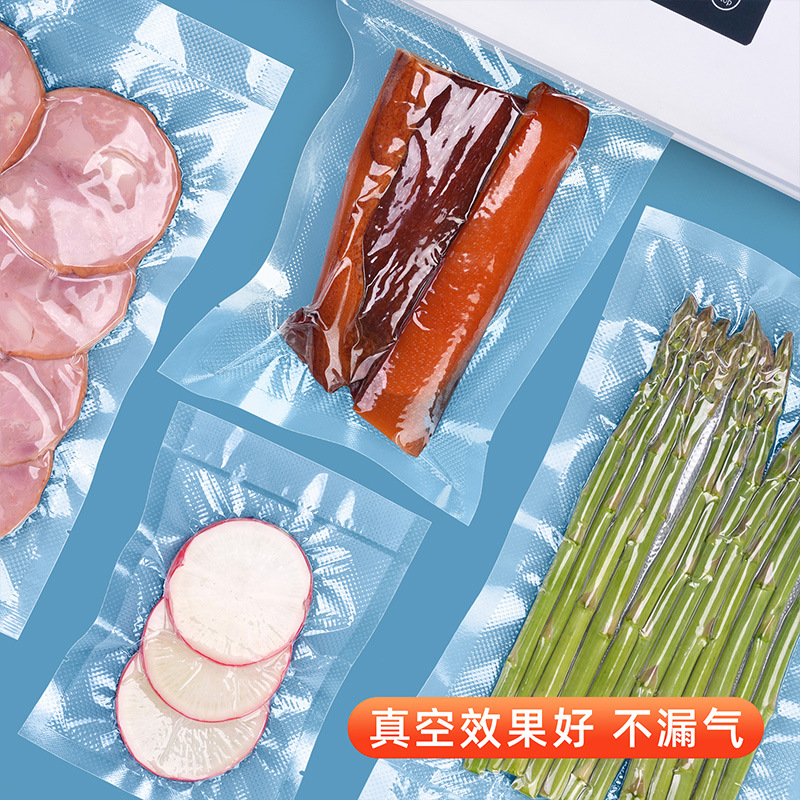 Xizhilong vacuum bag household cooked food preservation sealed food-grade plastic-sealed bag with grid pattern vacuum packaging Specification image