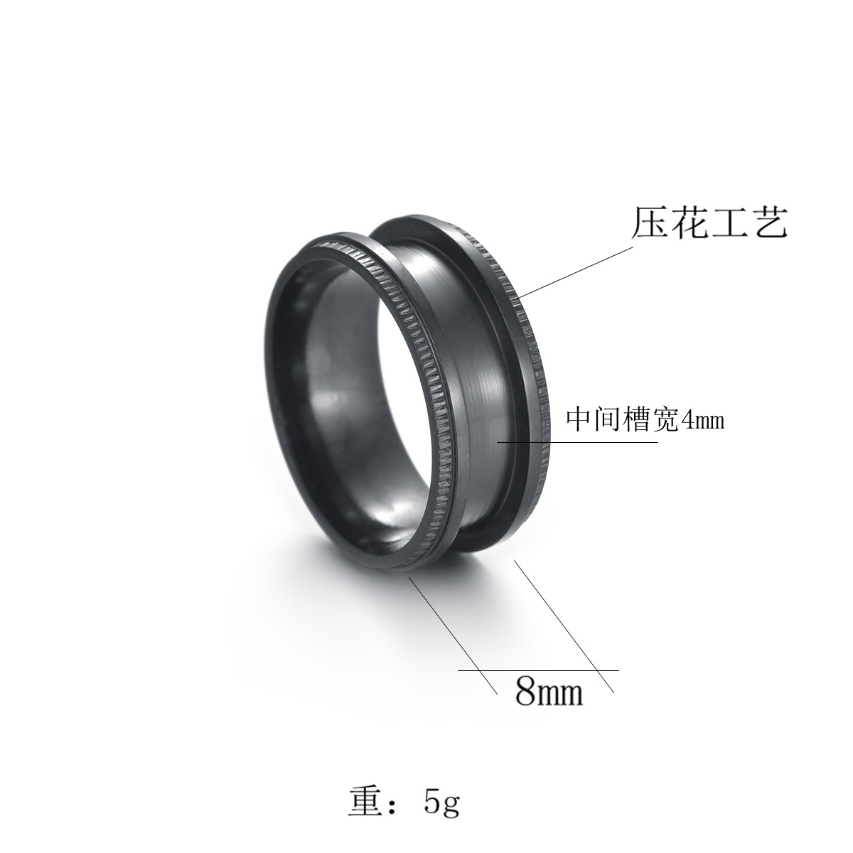Cross-border source DIY fringed stainless steel handmade ring material accessory combination personalized jewelry wholesale Application Scenario