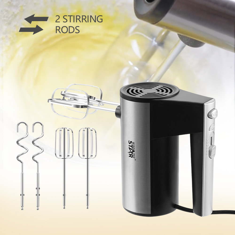 WINNINGSTAR Cross-border Household egg cream whipping Cake Baking Stirring handheld electric Egg beater Specification image