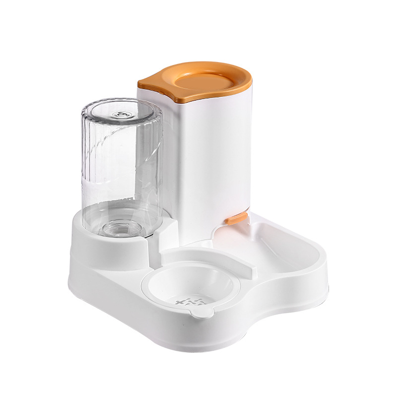 Rongka Pet Cross-border Pet All-in-one Automatic Feeder, Cat Automatic Water Dispenser, Large capacity dog bowl, cat bowl, moisture-proof mouth wholesale Item Picture