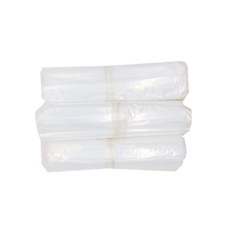 PE低压平口袋厂家直销小号内膜薄膜袋现货塑料透明包装袋子白底实物图