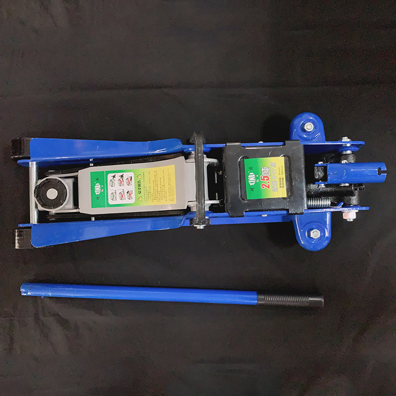 Horizontal hydraulic jack for small cars, 2.5-ton, a special off-road vehicle auto repair tool for changing tires of vehicle-mounted cars details Picture
