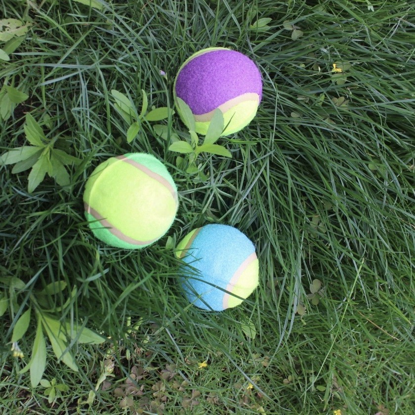 Factory direct sales of C-level pet tennis balls wholesale. Wear-resistant rubber for dogs to chew, catch and throw. Quick delivery Specification image