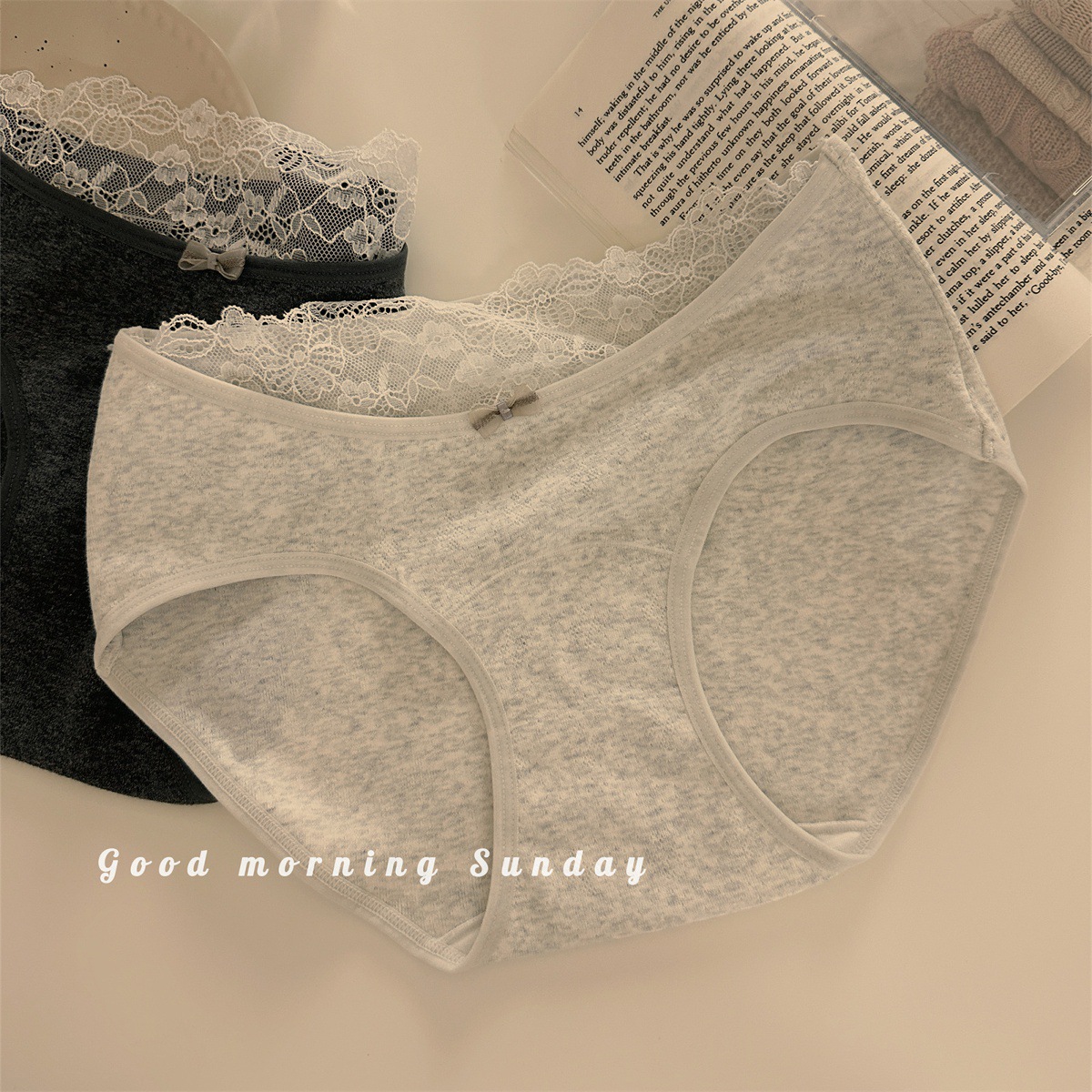 内裤/内裤女士高腰舒适/内裤商家/内裤女士高腰/内裤莫代尔面料产品图