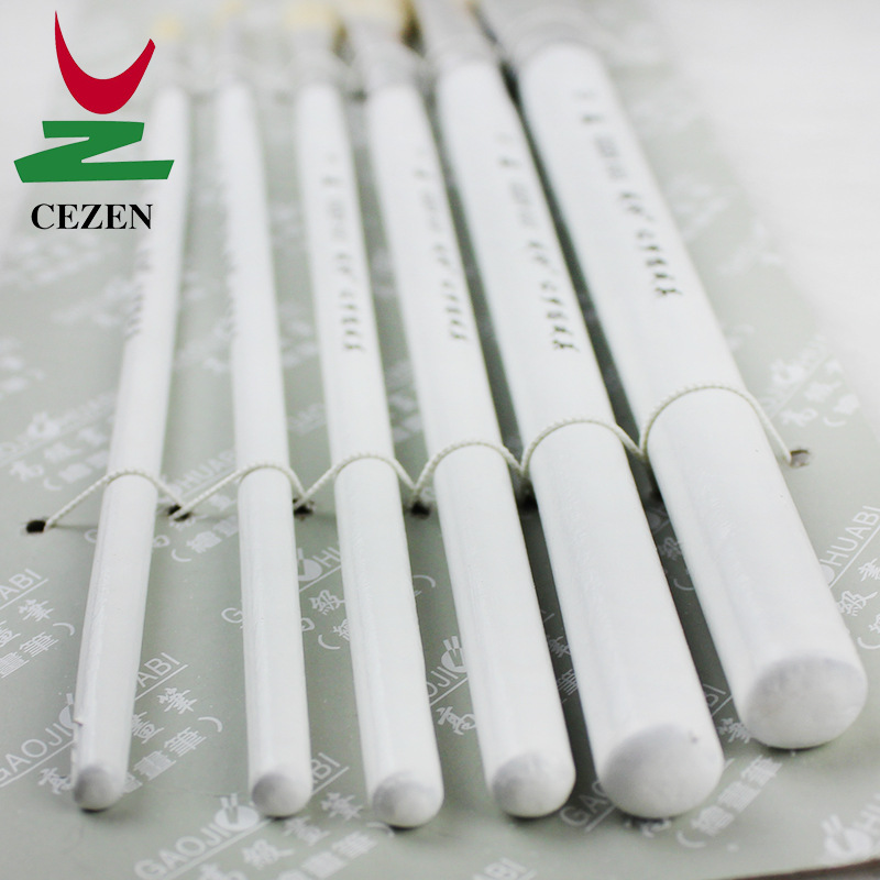Factory direct sales of 6-piece set of white-tipped, fine-hair, watercolor and gouache brushes, specially designed for art painting Specification image
