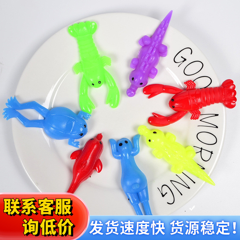 Genuine TPR slingshot animal finger slingshot toys Marine animal series slingshot slingshot animal manufacturer