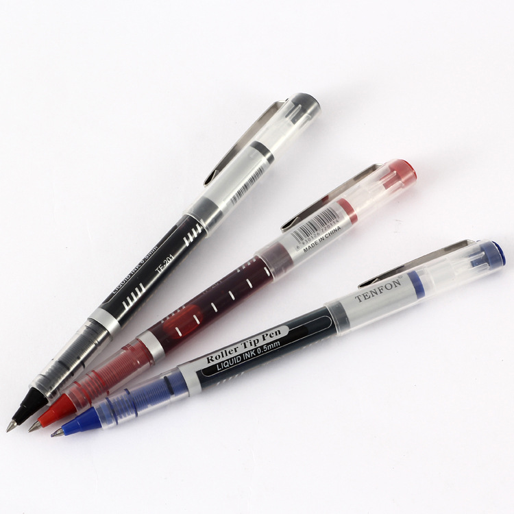 Direct liquid water-based pen heat transfer signature pen 801 carbon water-based pen manufacturer direct supply 12 pieces per box details Picture