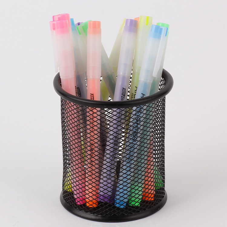Factory direct supply of single-tipped 2270 white plastic highlighters for export Specification image
