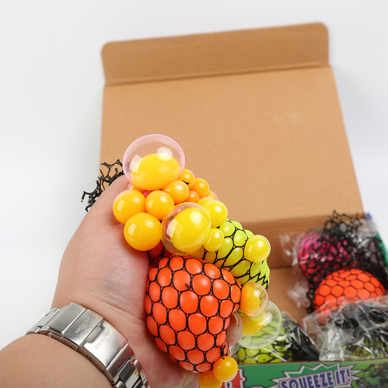 Creative grape balls, stress-relieving toys, funny beads, water balls, and the fun of pinching. Wholesale of colorful beads and grape balls Specification image