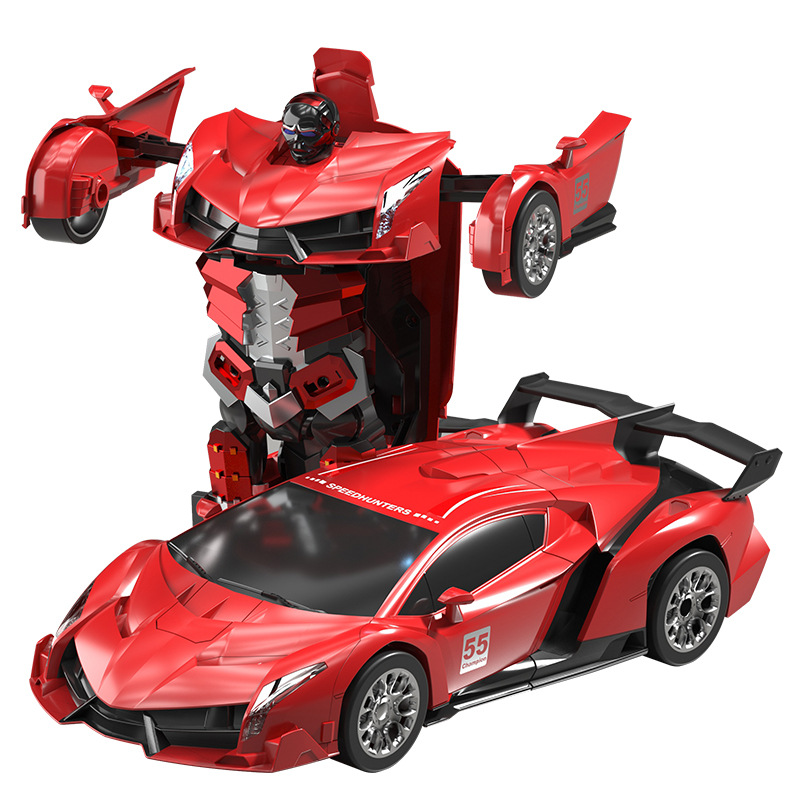 One-click transformation remote control car RC boy and child King Kong robot model toy car is selling well across the border on Amazon Item Picture
