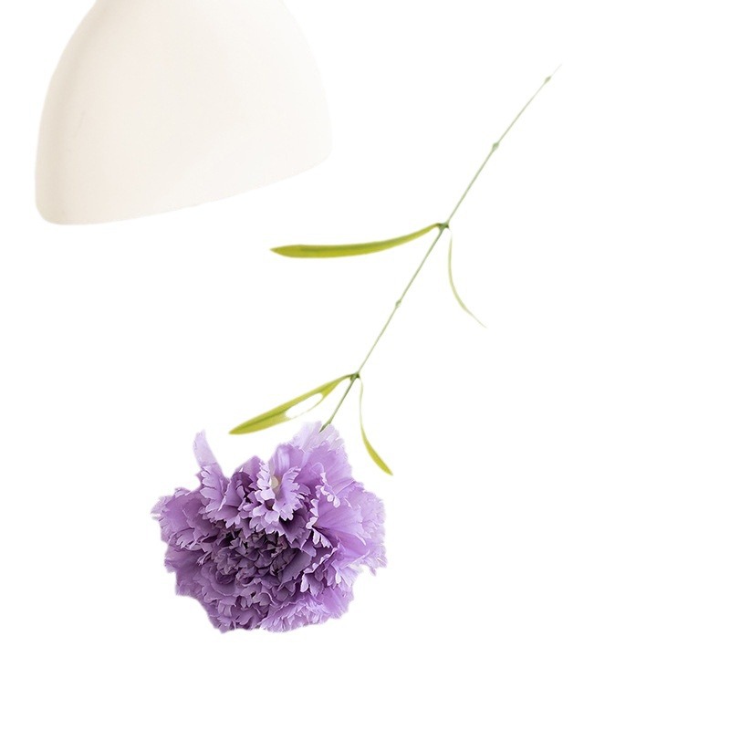 假花/仿真花DIY发饰配件/5朵塑膠花/仿真花/塑膠花白底实物图