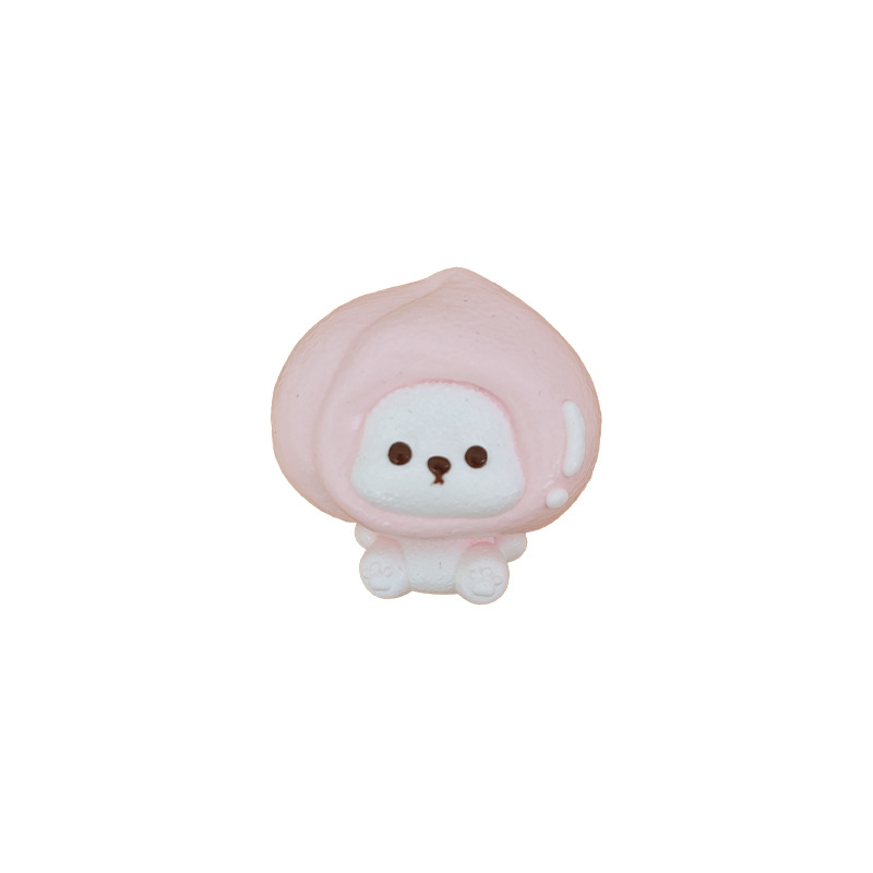 Силиконовая игрушка с мягкими артефактами, сшитая из сливок и сливок Item Picture